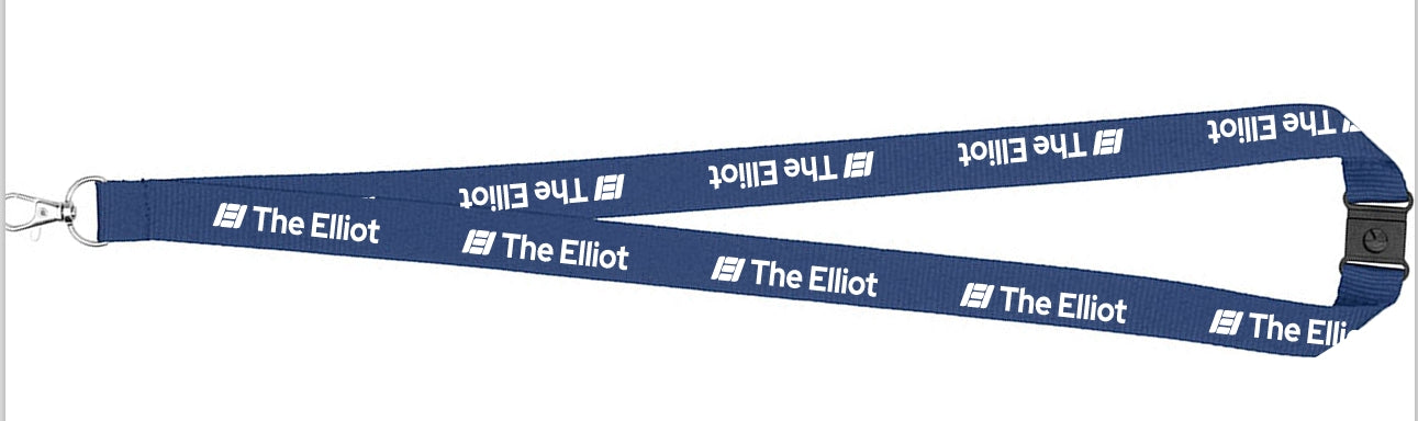 3/4" Eco Friendly rPET Lanyard with Safety Breakaway