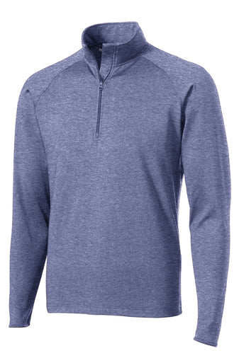 SPORT-TEK SPORT-WICK STRETCH Half-ZIP PULLOVER ST850- Elliot