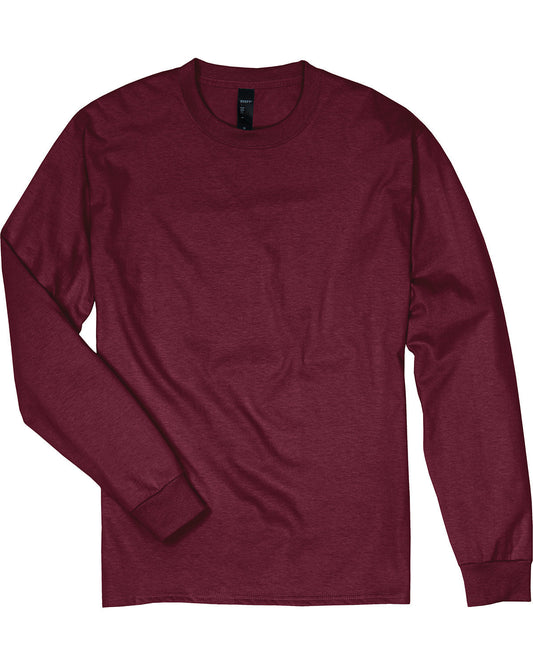 HANES® BEEFY-T® - 100% COTTON LONG SLEEVE T-SHIRT 5186 - HHHC