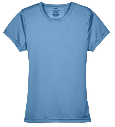 ULTRACLUB LADIES' COOL & DRY SPORT PERFORMANCE INTERLOCK T-SHIRT 8420L - Elliot