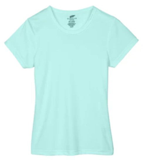 ULTRACLUB LADIES' COOL & DRY SPORT PERFORMANCE INTERLOCK T-SHIRT 8420L