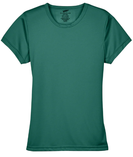 ULTRACLUB LADIES' COOL & DRY SPORT PERFORMANCE INTERLOCK T-SHIRT 8420L - SNHH