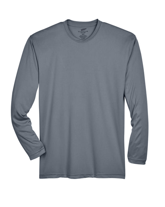 ULTRACLUB ADULT COOL & DRY SPORT LONG-SLEEVE PERFORMANCE INTERLOCK T-SHIRT 8422 - Elliot