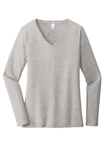 DISTRICT ® WOMEN’S VERY IMPORTANT TEE ® LONG SLEEVE V-NECK DT6201