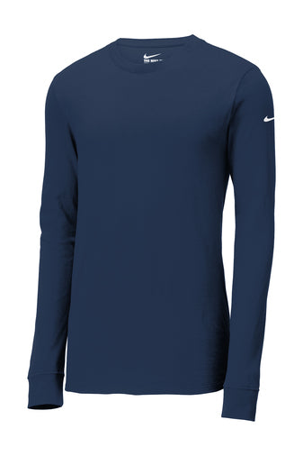 NIKE DRI-FIT COTTON/POLY LONG SLEEVE TEE NKBQ5230- Elliot ...