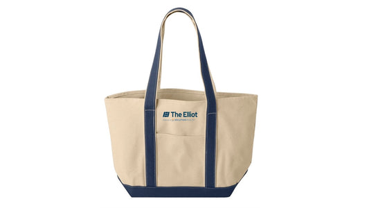 LIBERTY BAGS CARMEL CLASSIC XL COTTON CANVAS BOAT TOTE 8872 - Elliot