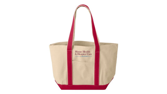 LIBERTY BAGS CARMEL CLASSIC XL COTTON CANVAS BOAT TOTE - HHHC