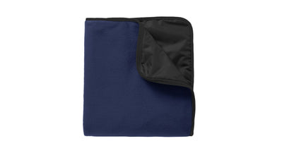 Port Authority® Fleece & Poly Travel Blanket - Elliot