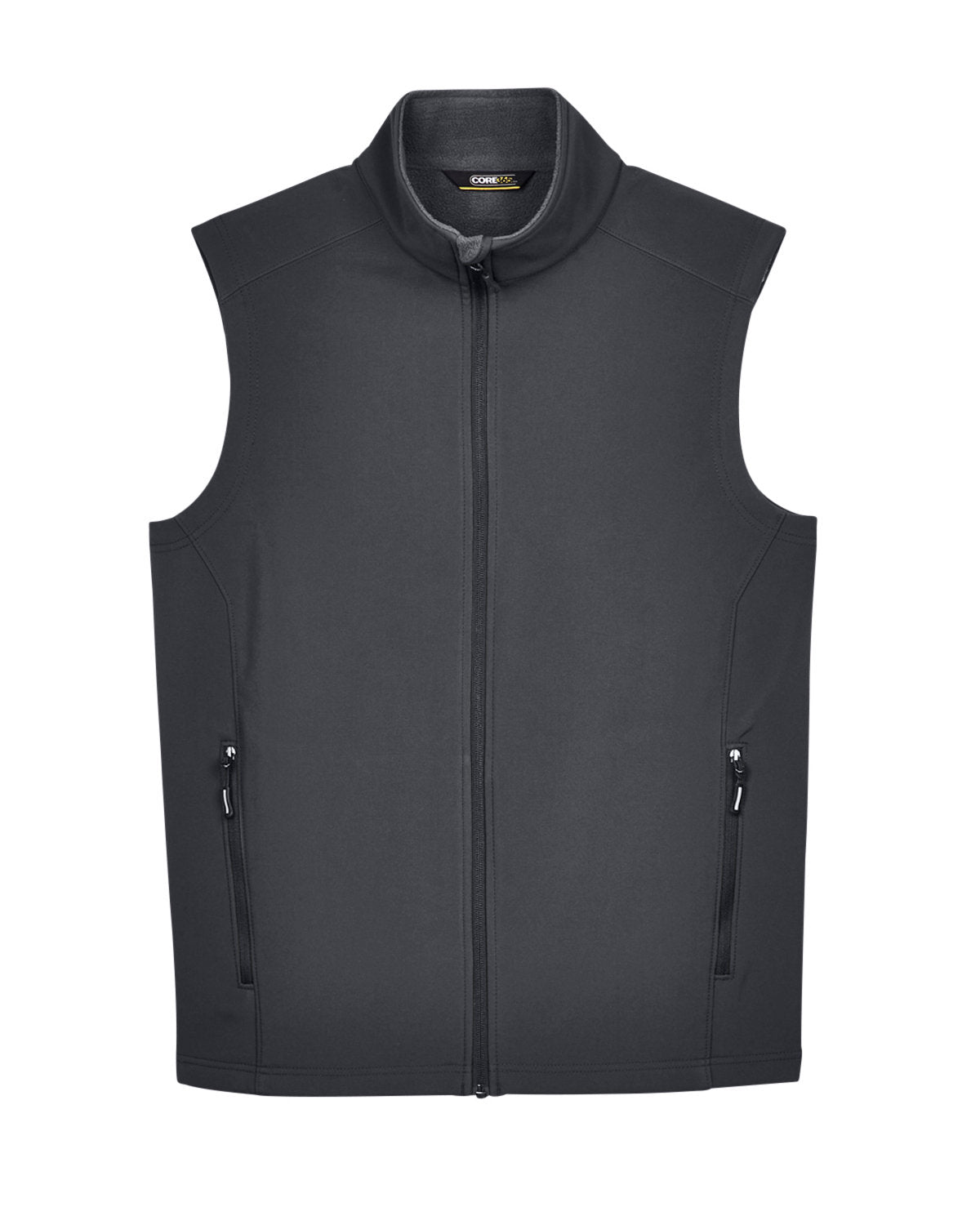 CORE 365 MEN'S CRUISE TWO-LAYER FLEECE BONDED SOFT SHELL VEST CE701- Elliot